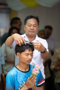 Boss Ordination Day 1 Hair Cutting 46